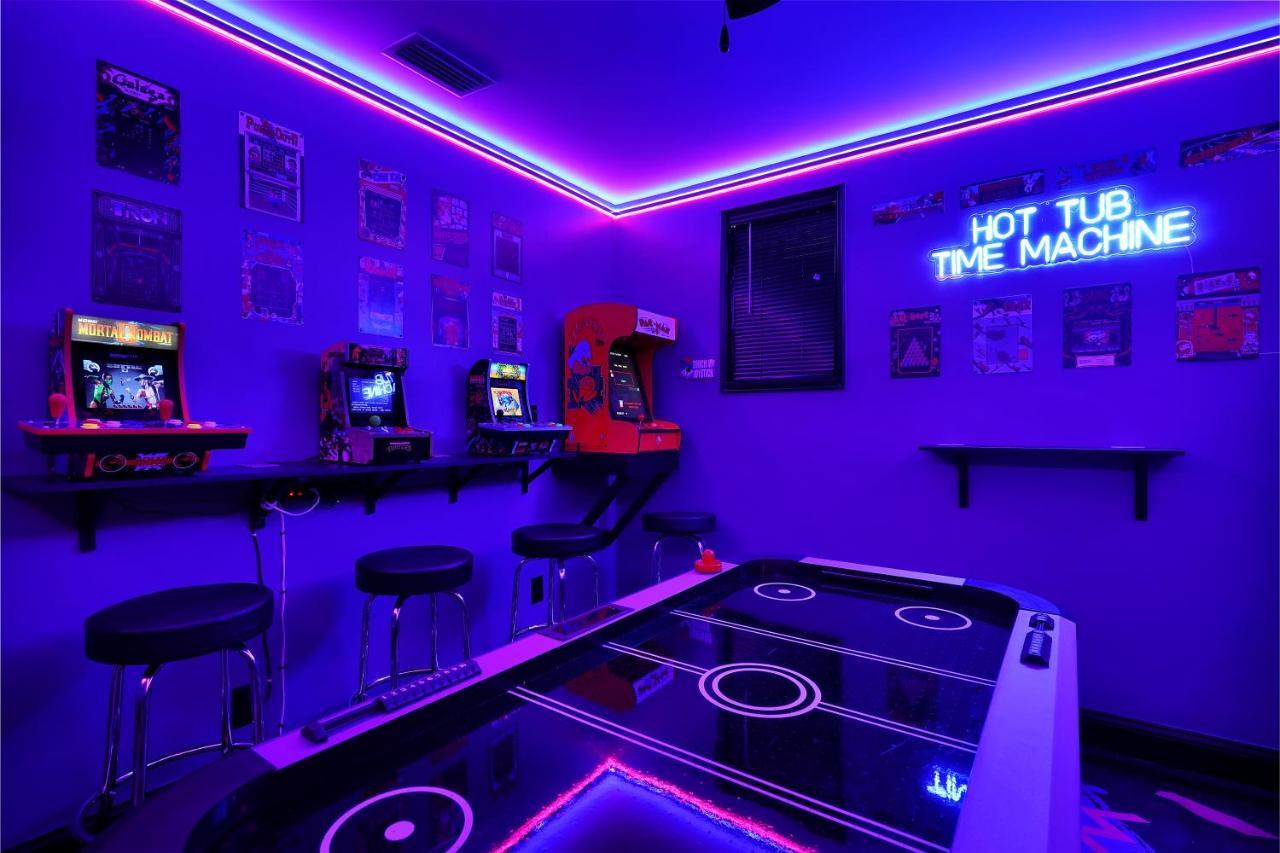 Villa Hot Tub- 80'S Arcade- Pool Table- Historic Downtown- 7 Car Parking à St. Augustine Extérieur photo